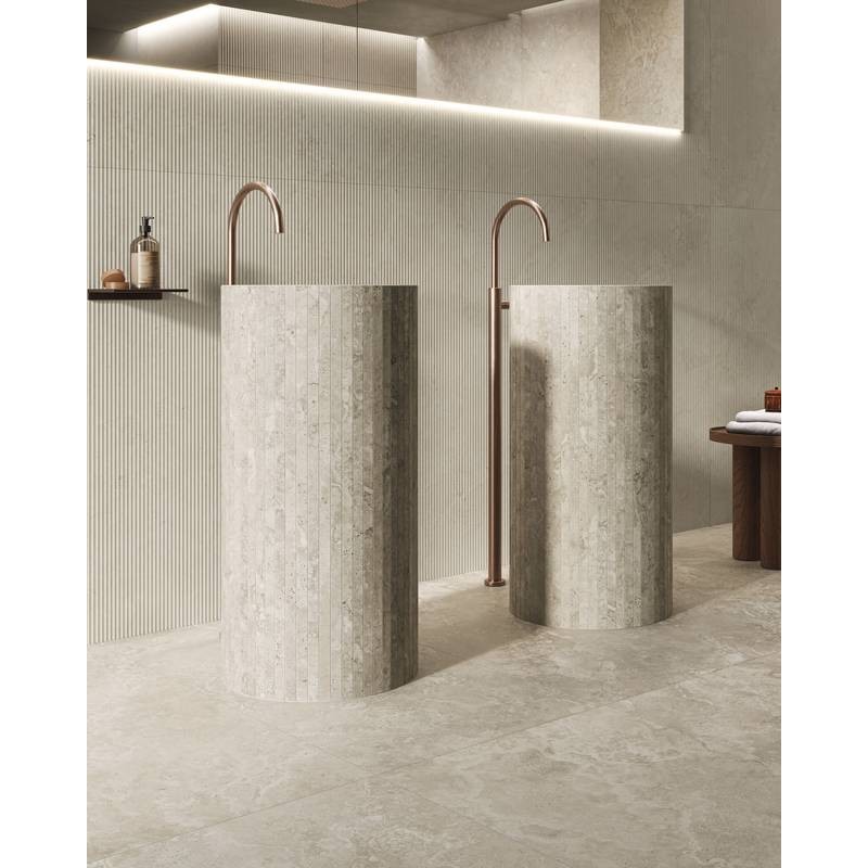KAVE Ivory Plisse 60x120