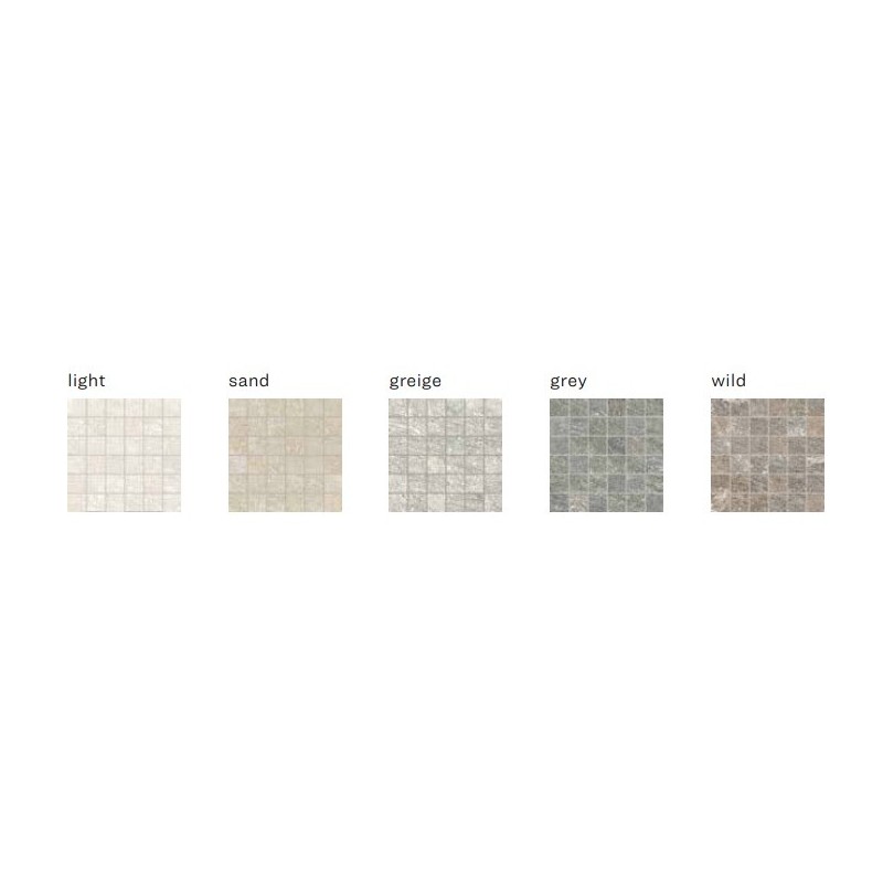 Menhir greige mosaico 30x30 ass