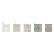 Menhir Grey 30x30 ceramic mosaic - Ceramiche Supergres