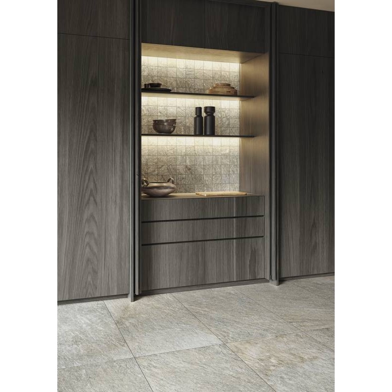 Menhir Greige 30x30 ceramic mosaic - Ceramiche Supergres
