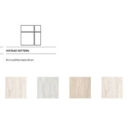 Trevi Cross Ivory – Travertin-Optik Wandfliese