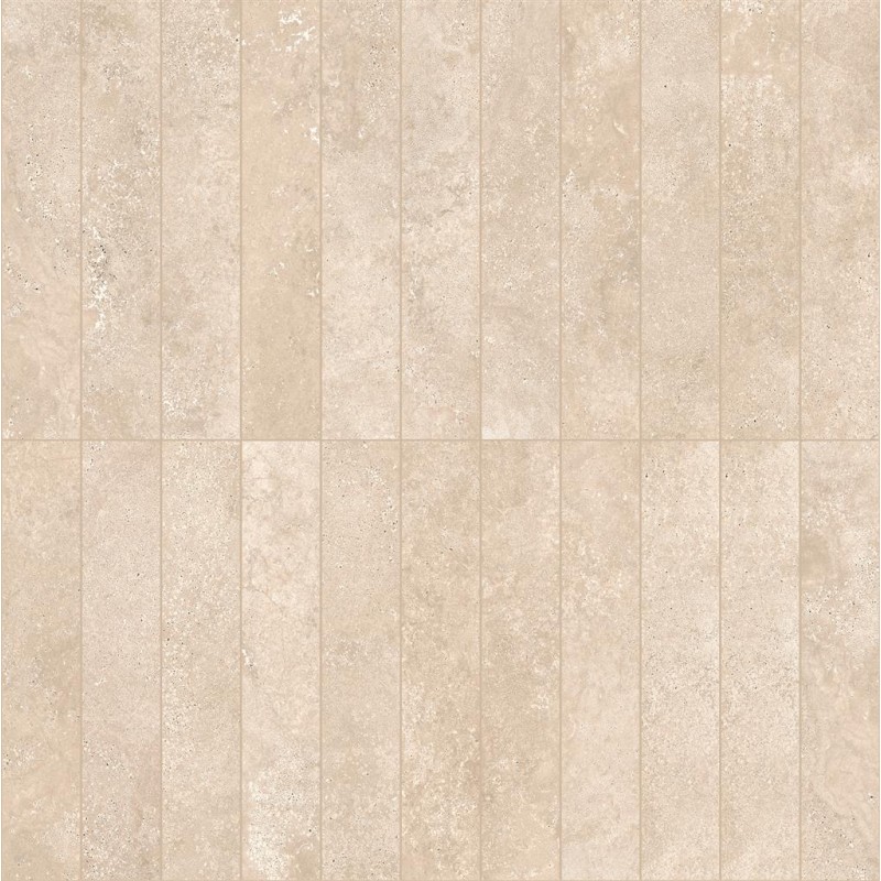 Ragno Realstone Travertino Cross Beige 9mm 5.3x30cm, Matt