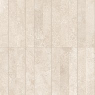 Ragno Realstone Travertino Cross Bianco 9mm 5,3x30cm Matt
