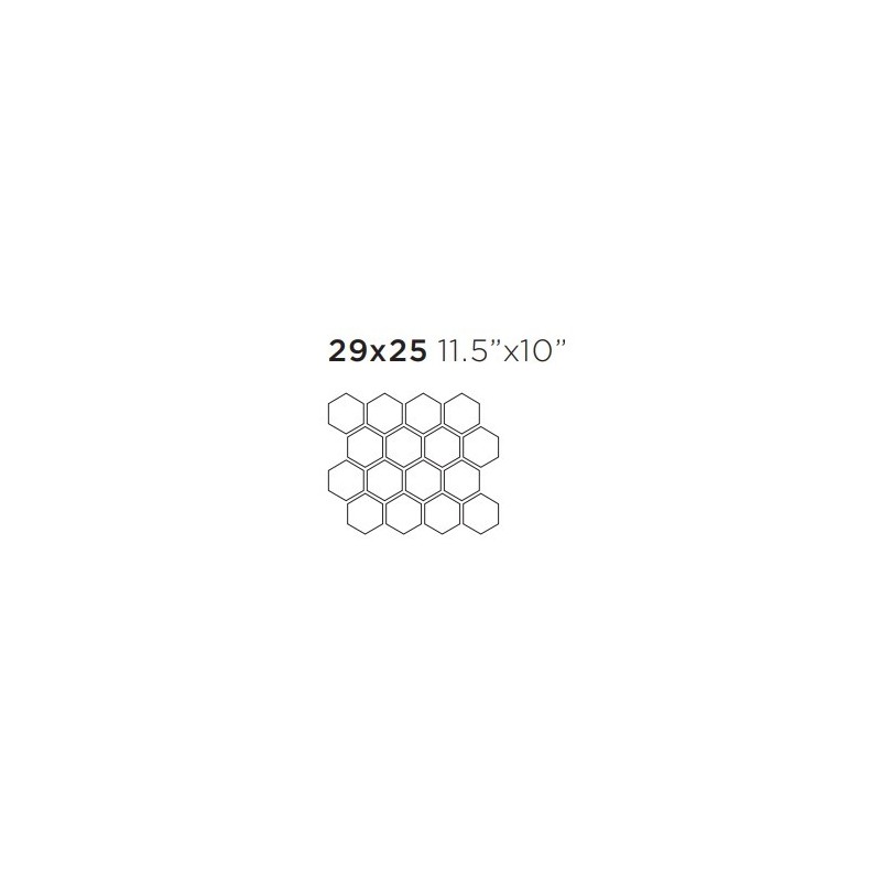 Kazane Esagona T16 29x25 Naturale