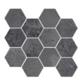 Corten Iron Mosaic Hex 30x28
