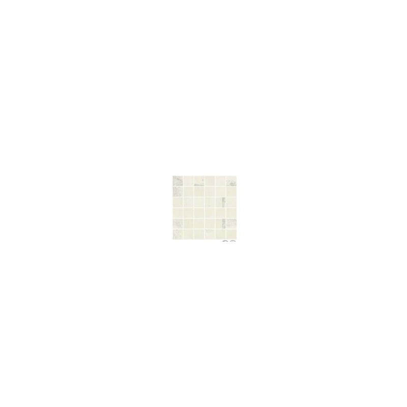 Fusion Ivory Silver Mosaik 5x5