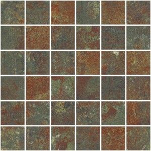 Mosaïque Harlem Green Naturel 30x30