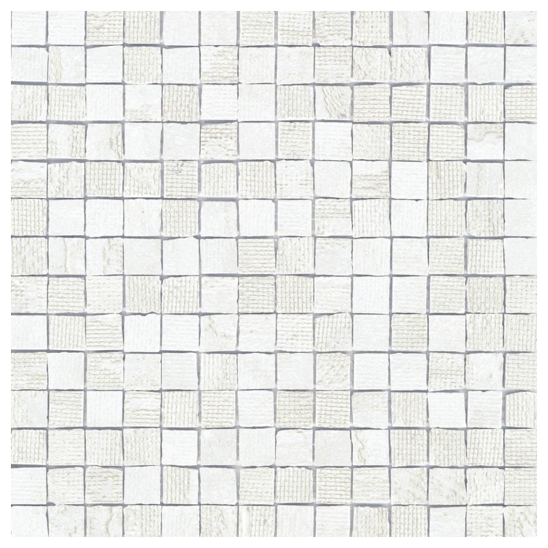 Mosaico ceramico opaco Jacquard Ivory