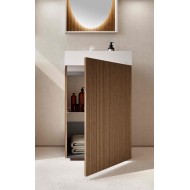 LIME 0 PUSH&PULL 030 Badmöbel Set – 120cm, AZZURRA