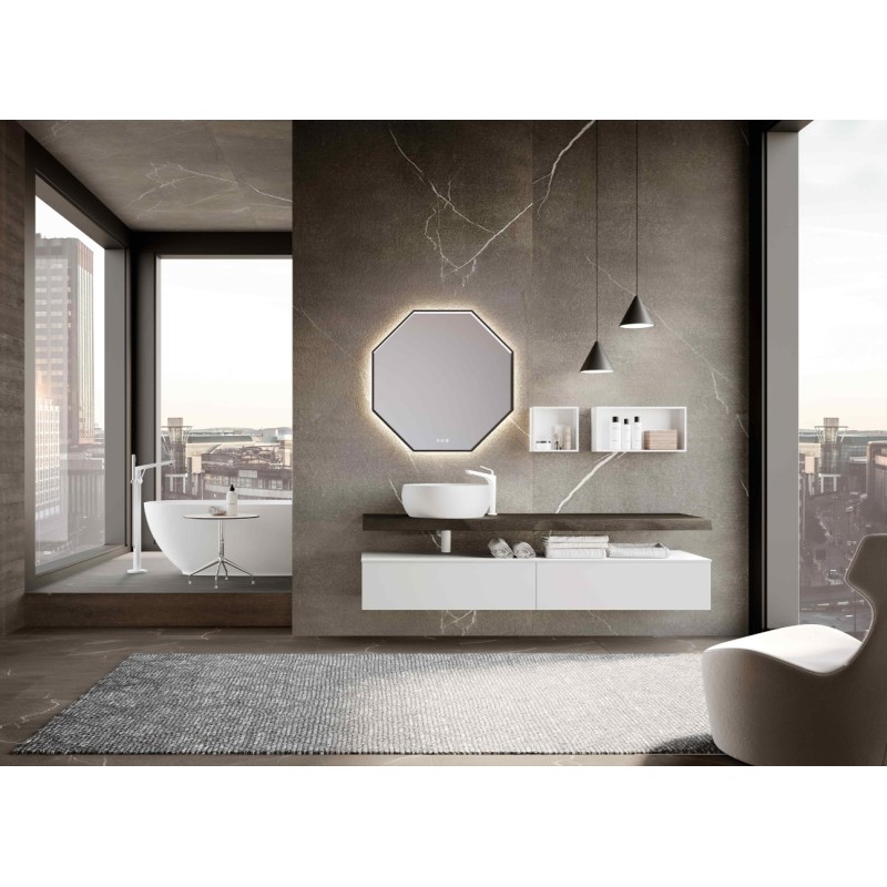 LIME 0 PUSH&PULL 031 - Mobile Bagno AZZURRA 180cm