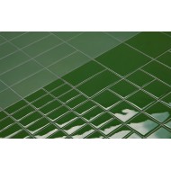 DIN Dark Green Matt Mosaico 7,4x7,4 cm Mutina KGDM47 01