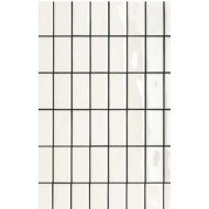 DIN White Glossy Mosaic 3,6x7,4 + 30,2x30,2 Mutina KGDG71 01