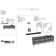 LIME 1.0 NEST 125 210cm Rovere Alba AZZURRA