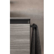 AZZURRA Lime 1.0 Nest 125 Badmöbel – Unicolor Eiche Alba