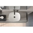 AZZURRA Lime 1.0 Nest 125 Badmöbel – Unicolor Eiche Alba