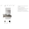 LIME 1.0 NEST 125 210cm Rovere Alba AZZURRA