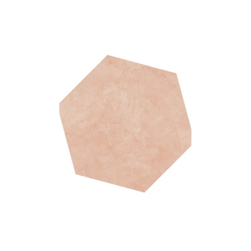 AROMAS Rosé 9mm Hexagon Terracotta Look 120x120cm