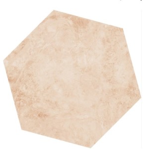 AROMAS Vanilla Mat Giga Hex 9mm - GIGACER 120x120cm, antidérap, matt