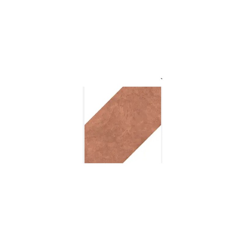AROMAS Cocoa Gem Hex 9mm – 120x120cm, matt, cotto‑look
