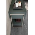 LIME 1.0 JEY 130: Mobile Bagno Laccato Verde Comodoro