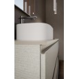 LIME 1.0 LOFTY 135 cm – Mobile Da Bagno AZZURRA, Beton Rigatino