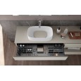 LIME 1.0 LOFTY 135 cm – Mobile Da Bagno AZZURRA, Beton Rigatino
