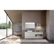LIME 1.0 LOFTY 135/210cm – AZZURRA Badmöbel LOFTY Beton