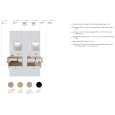LIME 1.0 LOFTY 137: Mobile bagno laccato terra opaco