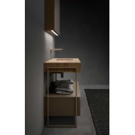 LIME 1.0 LOFTY 137: Mobile bagno laccato terra opaco