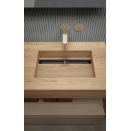 LIME 1.0 LOFTY 137: Mobile bagno laccato terra opaco