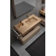 LIME 1.0 LOFTY 137: Mobile bagno laccato terra opaco