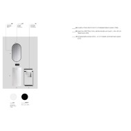 LIME 1.0 139x85cm Bagno Composizione AZZURRA