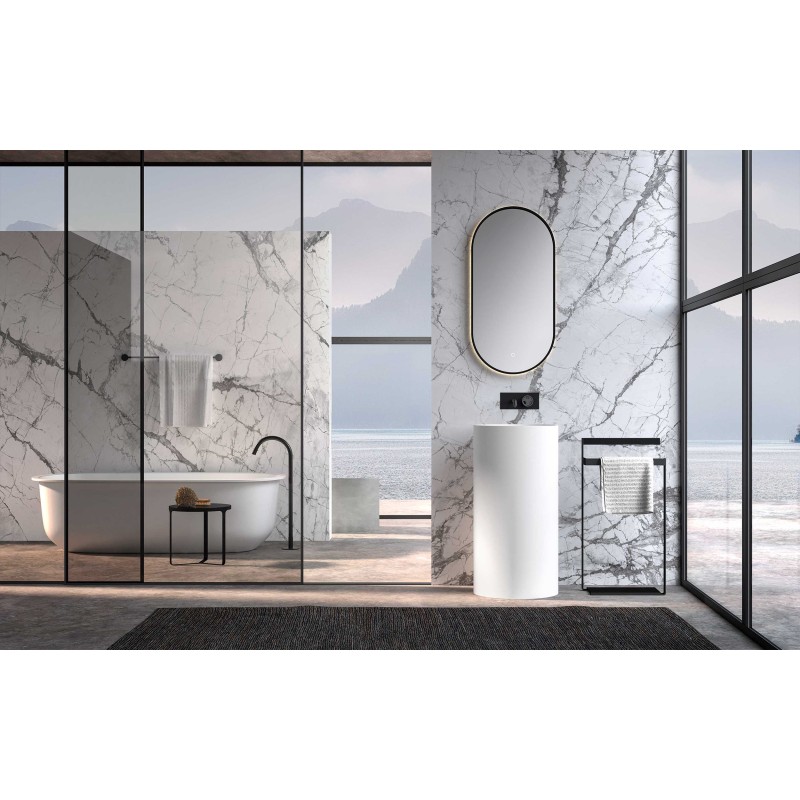LIME 1.0 139x85cm Bagno Composizione AZZURRA
