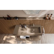 LIME 2.0 221 — Mobile Bagno AZZURRA, finiture legno laccato