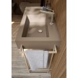 LIME 2.0 221 — Mobile Bagno AZZURRA, finiture legno laccato