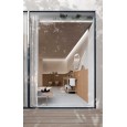 LIME 2.0 221 — Mobile Bagno AZZURRA, finiture legno laccato