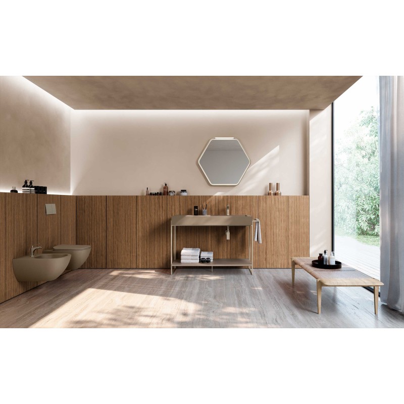 LIME 2.0 221 — Mobile Bagno AZZURRA, finiture legno laccato