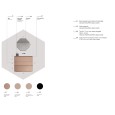 LIME 2.0 228cm mobile bagno laccato Rosa retrò opaco