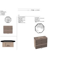 LIME 2.0 228cm mobile bagno laccato Rosa retrò opaco