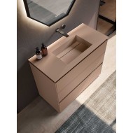 AZZURRA Lime 2.0 228 – Badmöbel Unterschrank Retro Rosa
