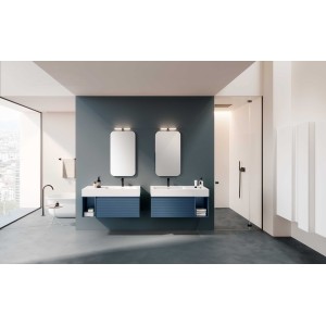 Meuble salle de bains LIME 2.0 229: bleu arctique mat