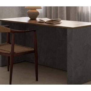 Lithos Nero Cannette 60x120 12mm Casalgrande Padana - Portland stone effect matt wall & floor tile