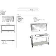 LIME 2.0 231: Mobile Bagno AZZURRA