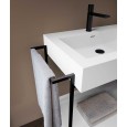 LIME 2.0 Badmöbel: Komposition 231, 140cm mattweiß