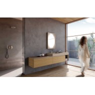 LIME 2.0 233 Natural Oak Bath CabinetAZZURRA