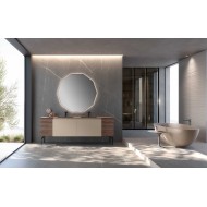 AZZURRA Lime 2.0 Badmöbel 140cm, weiß matt