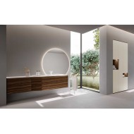 LIME 2.0 Badmöbel 240cm Smoked Eucalyptus AZZURRA
