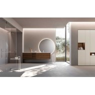LIME 2.0 240 cm: Smoked Eucalyptus + Tech White Basin