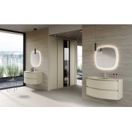 Lime 2.0 241: Modern Lacquered Wood Bath Cabinet