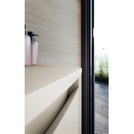 Lime 2.0 241: Modern Lacquered Wood Bath Cabinet